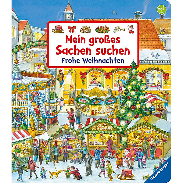 Mein großes Sachen suchen: Frohe Weihnachten, Susanne Gernhäuser