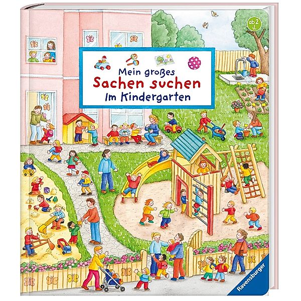 Mein großes Sachen suchen / Mein großes Sachen suchen: Im Kindergarten, Susanne Gernhäuser
