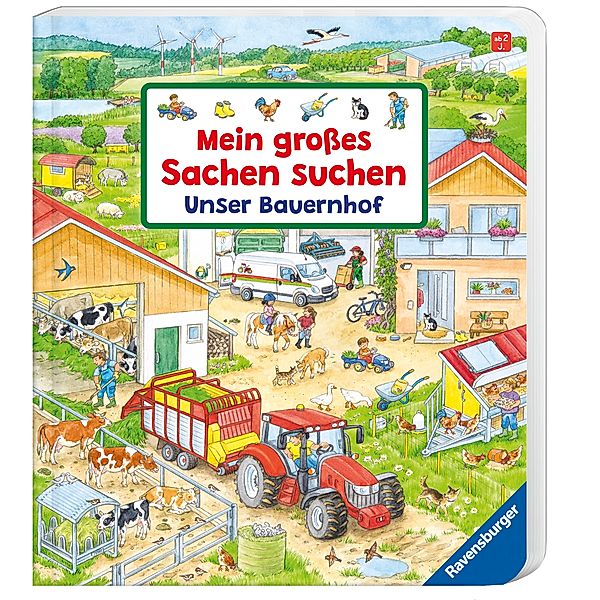 Mein grosses Sachen suchen: Unser Bauernhof, Susanne Gernhäuser