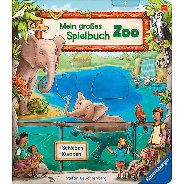 Mein grosses Spielbuch - Zoo, Lieselotte Jacob
