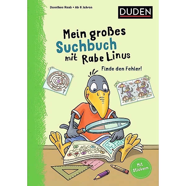 Mein grosses Suchbuch mit Rabe Linus, Dorothee Raab