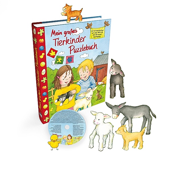 Mein großes Tierkinder Puzzlebuch