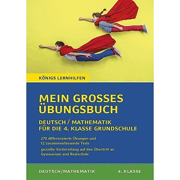 Mein großes Übungsbuch Deutsch & Mathematik für die 4. Klasse Grundschule