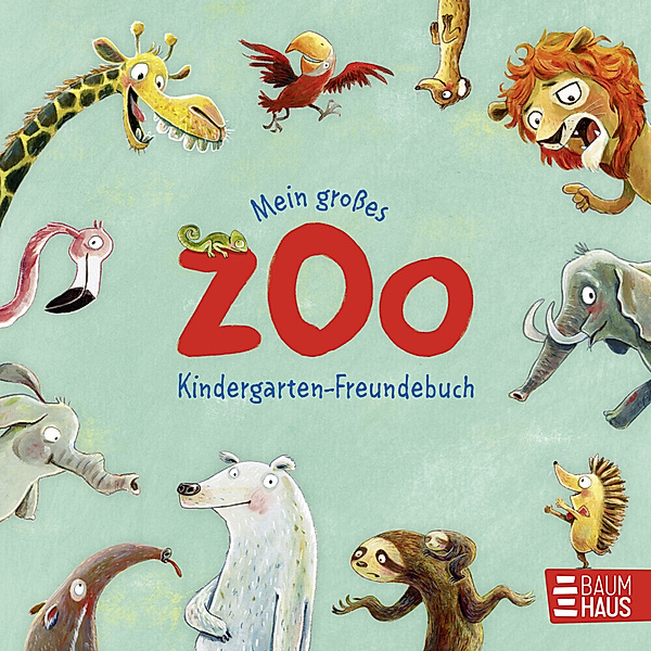 Mein grosses Zoo Kindergarten-Freundebuch, Sophie Schoenwald