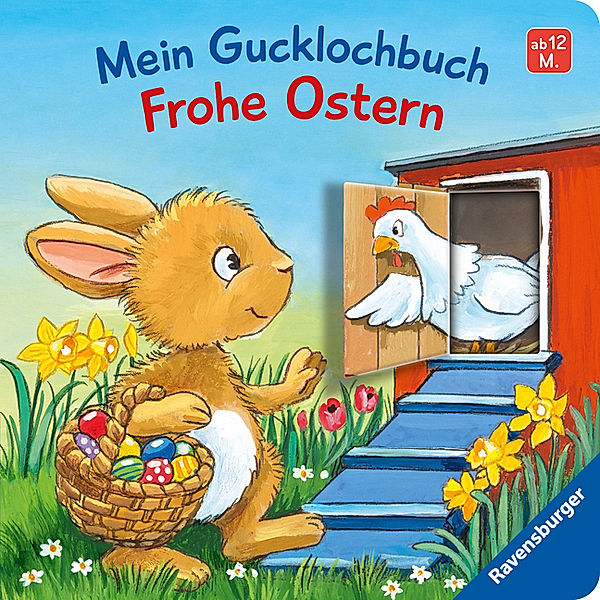 Mein Gucklochbuch: Frohe Ostern, Carla Häfner
