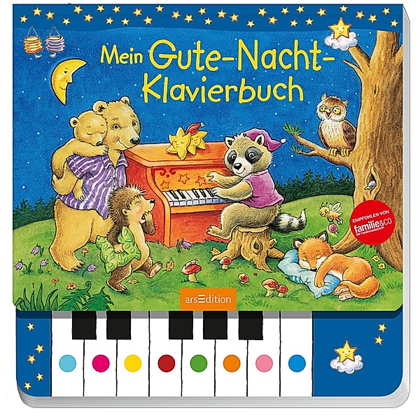 Mein Gute-Nacht-Klavierbuch, m. Klaviertastatur, Christine Georg