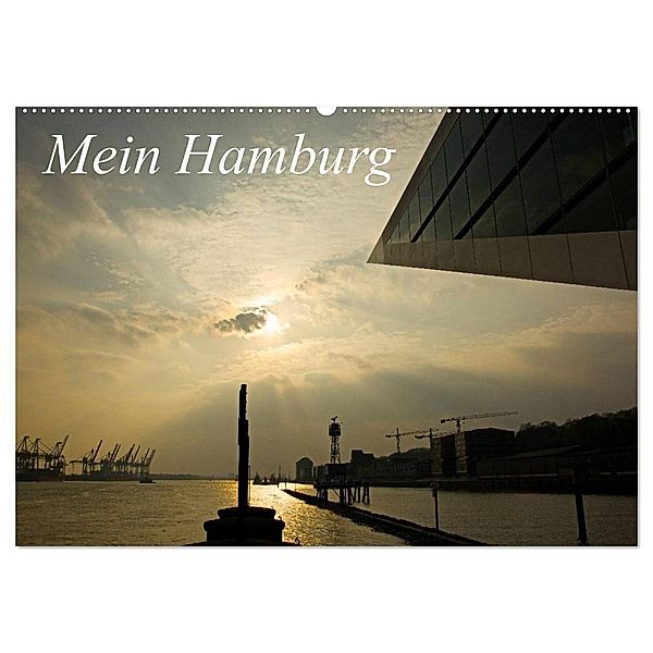 Mein Hamburg (Wandkalender 2024 DIN A2 quer), CALVENDO Monatskalender, Michael Schiller