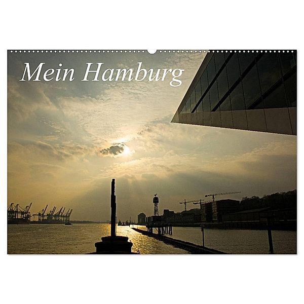 Mein Hamburg (Wandkalender 2025 DIN A2 quer), CALVENDO Monatskalender, Calvendo, Michael Schiller