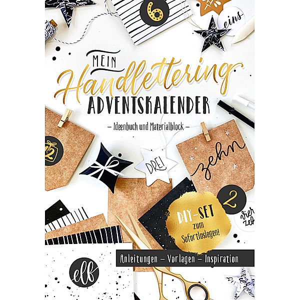 Mein Handlettering Adventskalender, Katja Haas