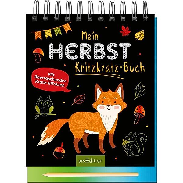 Mein Herbst-Kritzkratz-Buch