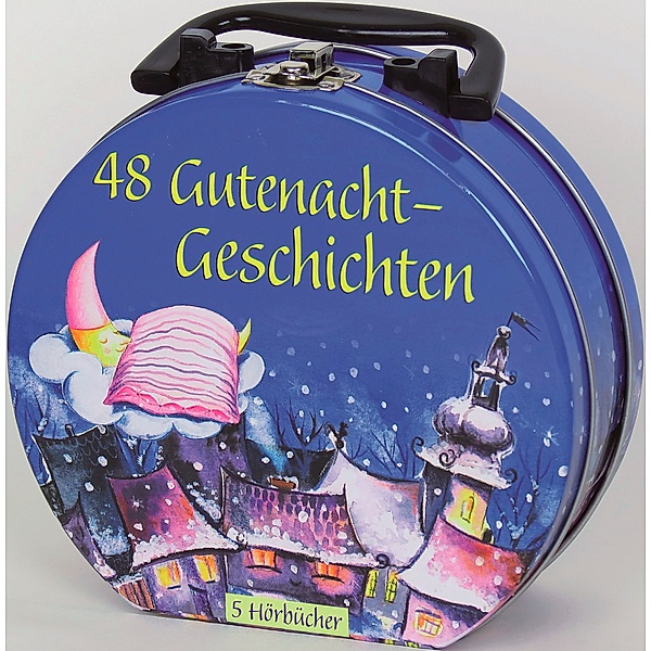 Mein Hörbuch-Koffer: 48 Gutenacht-Geschichten auf 5 CDs, Andersen Hans Christian, Grimm