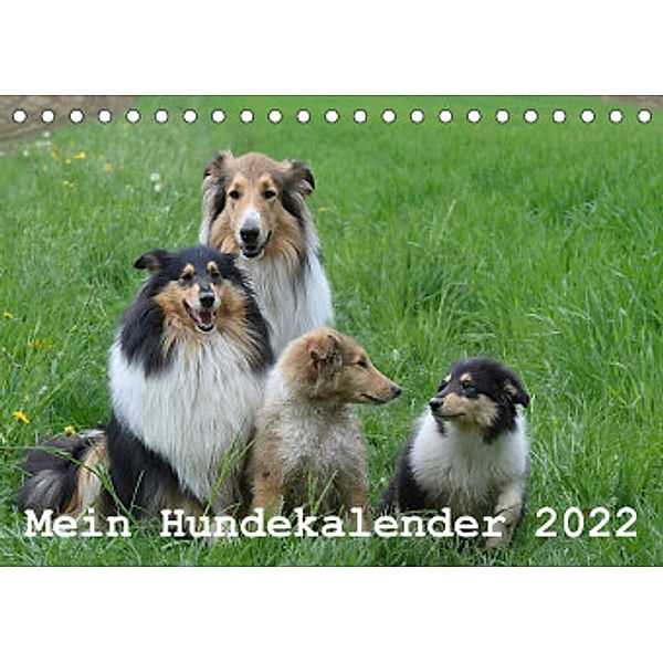 Mein Hundekalender 2022 (Tischkalender 2022 DIN A5 quer), Heidi Bollich