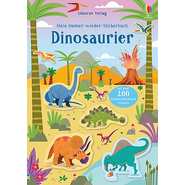 Mein Immer-wieder-Stickerbuch: Dinosaurier, Kirsteen Robson