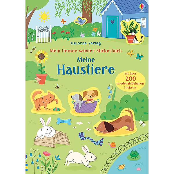 Mein Immer-wieder-Stickerbuch: Meine Haustiere, Hannah Watson