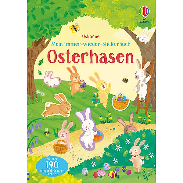 Mein Immer-wieder-Stickerbuch: Osterhasen, Kristie Pickersgill