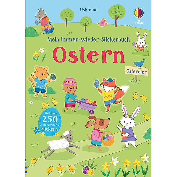 Mein Immer-wieder-Stickerbuch: Ostern, Felicity Brooks