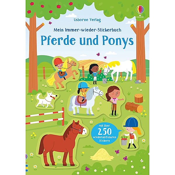 Mein Immer-wieder-Stickerbuch: Pferde und Ponys, Kirsteen Robson
