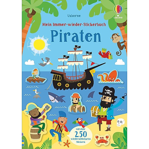 Mein Immer-wieder-Stickerbuch: Piraten, Kirsteen Robson