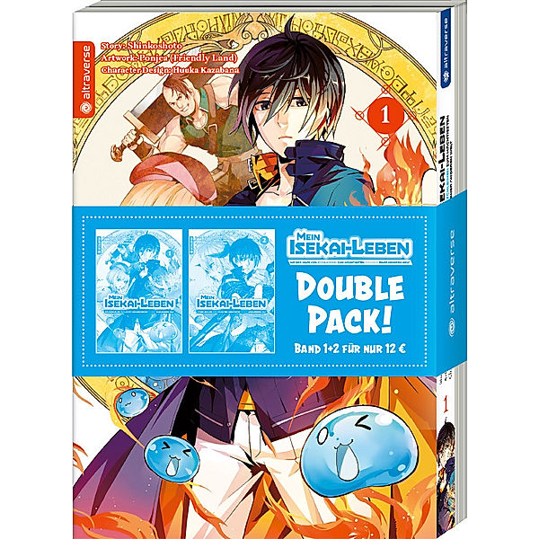 Mein Isekai-Leben - Mit der Hilfe von Schleimen zum mächtigsten Magier einer anderen Welt Double Pack 01 & 02, 2 Teile, Shinkoshoto, Huuka Kazabana, Friendly Land