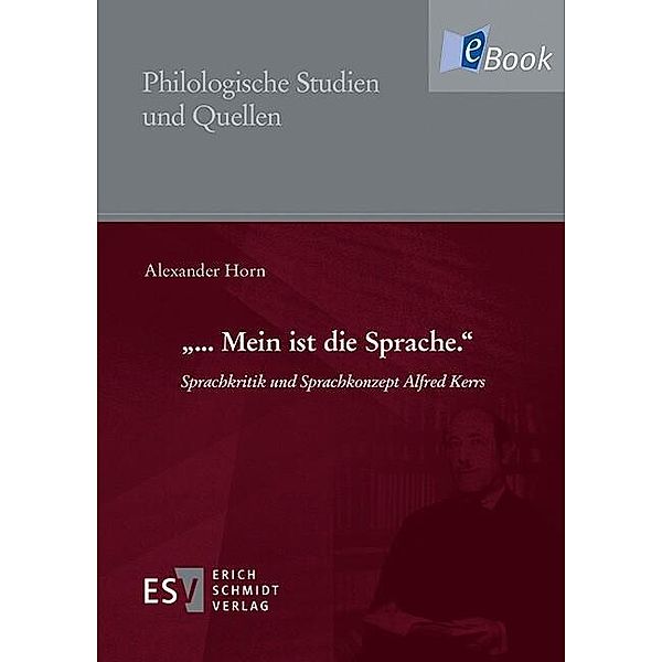 '... Mein ist die Sprache.', Alexander Horn