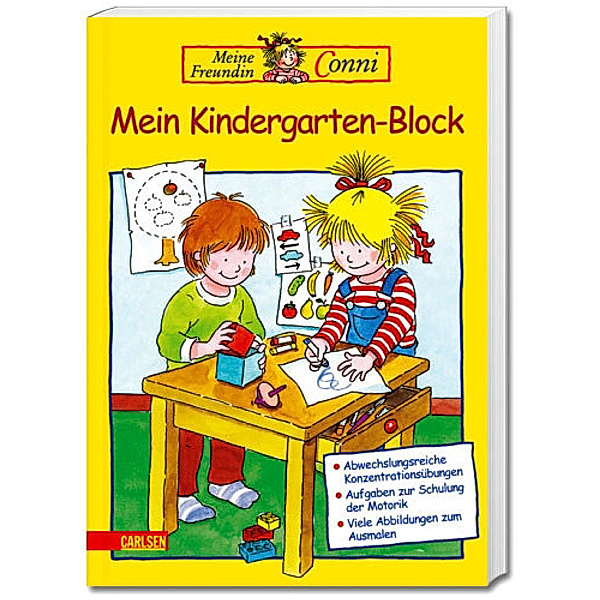 Mein Kindergarten-Block / Conni Gelbe Reihe Bd.6, Hanna Sörensen