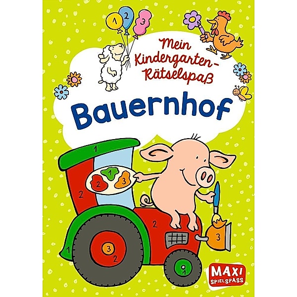 Mein Kindergarten-Rätselspaß - Bauernhof, Charlotte Wagner
