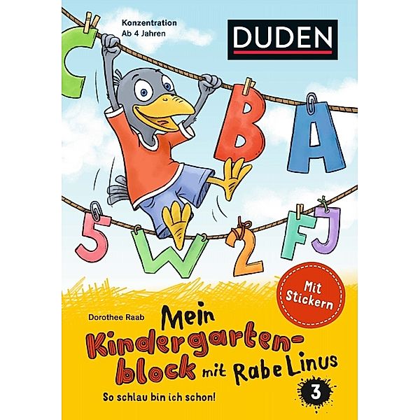 Mein Kindergartenblock mit Rabe Linus (3), Dorothee Raab