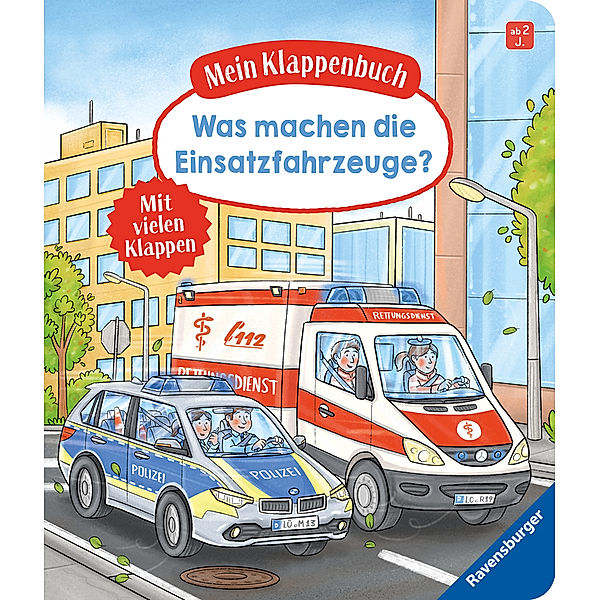 Mein Klappenbuch / Mein Klappenbuch: Was machen die Einsatzfahrzeuge?, Susanne Gernhäuser