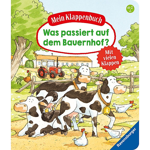 Mein Klappenbuch: Was passiert auf dem Bauernhof?, Susanne Gernhäuser