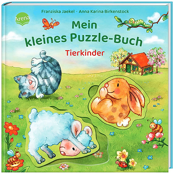 Mein kleines Puzzle-Buch. Tierkinder, Franziska Jaekel