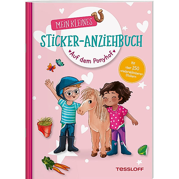 Mein kleines Sticker-Anziehbuch. Auf dem Ponyhof, Julia Reindl