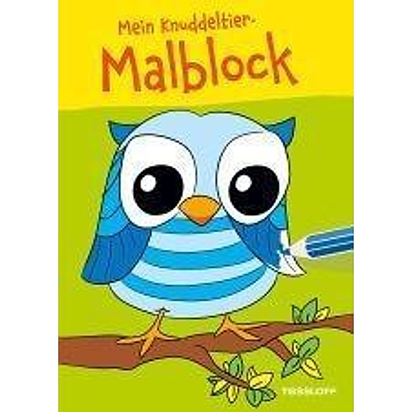 Mein Knuddeltier-Malblock (Eule)