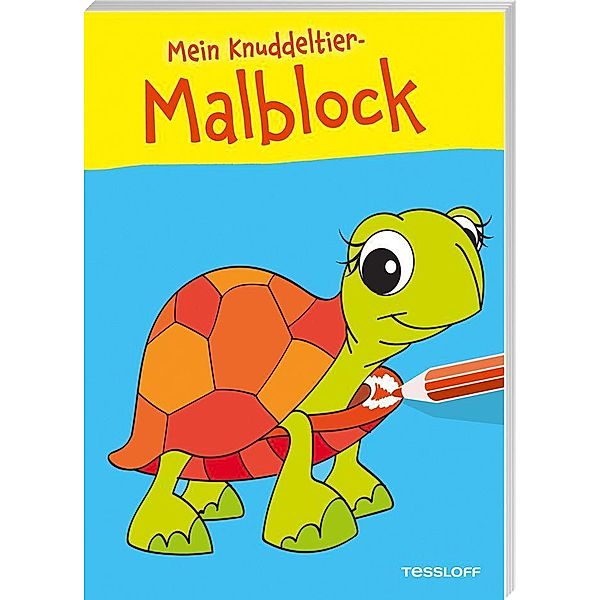 Mein Knuddeltier-Malblock (Schildkröte), Silke Neubert