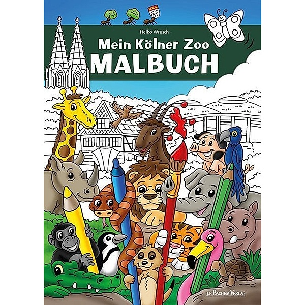 Mein Kölner Zoo Malbuch