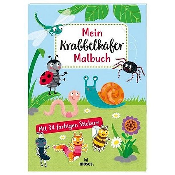 Mein Krabbelkäfer-Malbuch, Julia Weckauf