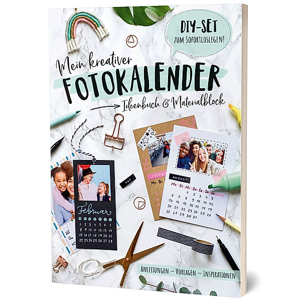 Mein kreativer Fotokalender - Ideenbuch & Materialblock, Cornelia Landschützer