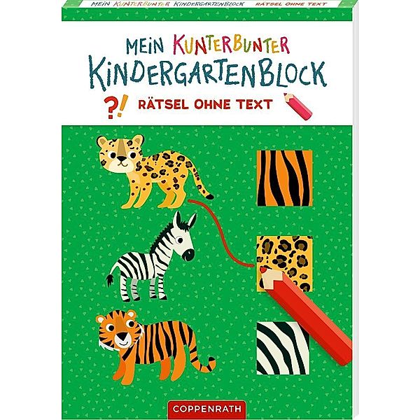 Mein kunterbunter Kindergartenblock