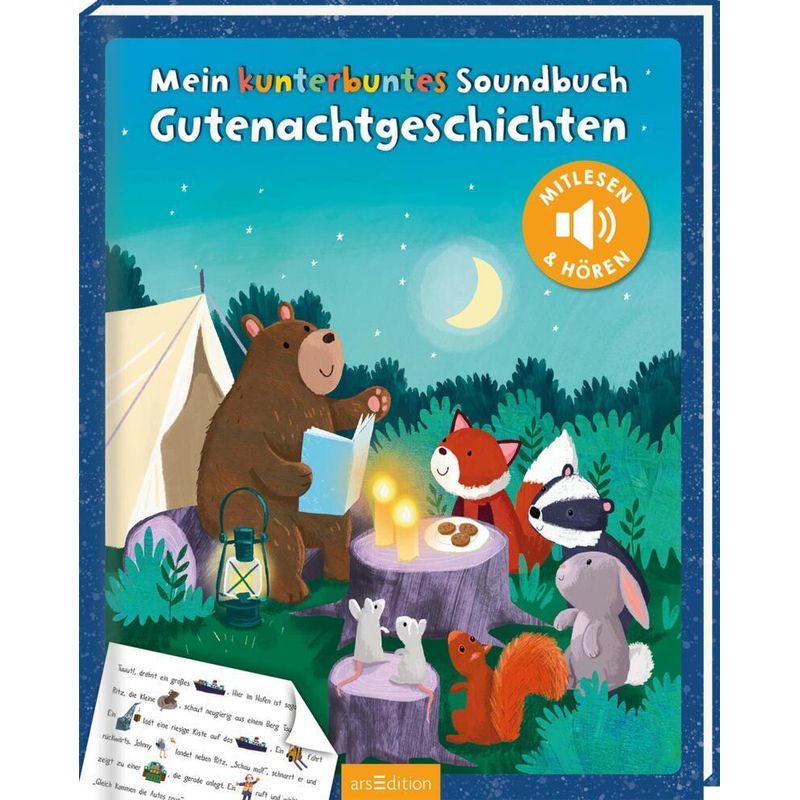 Image of Mein Kunterbuntes Soundbuch: Gutenachtgeschichten - Anna Taube, Gebunden