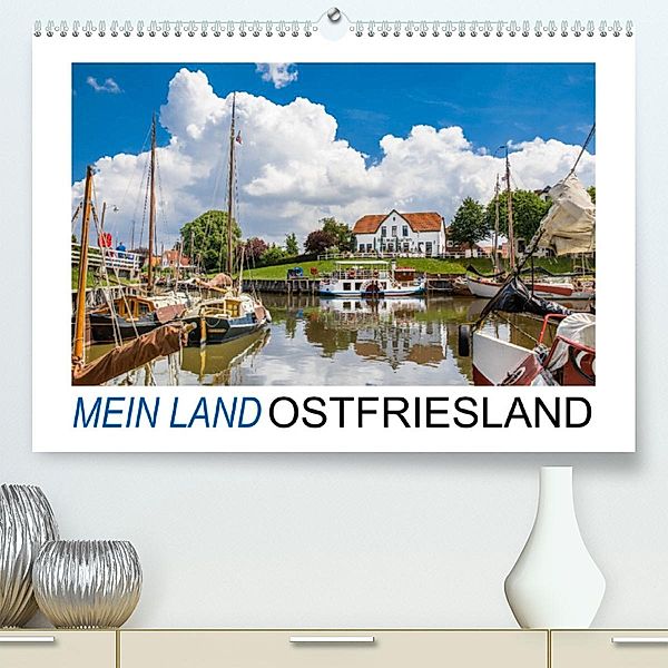 Mein Land, Ostfriesland (Premium, hochwertiger DIN A2 Wandkalender 2023, Kunstdruck in Hochglanz), Dietmar Scherf