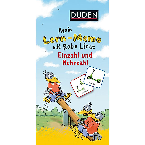 Mein Lern-Memo mit Rabe Linus - Einzahl und Mehrzahl VE/3, Dorothee Raab