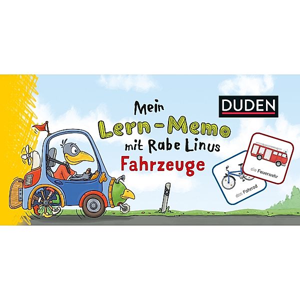 Mein Lern-Memo mit Rabe Linus - Fahrzeuge VE/3, Dorothee Raab