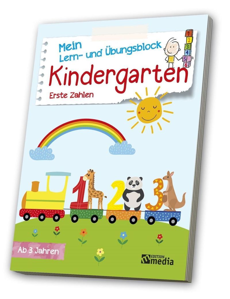 Mein Lern- & Übungsblock Kindergarten - Erste Zahlen Buch jetzt online bei  Weltbild.de bestellen