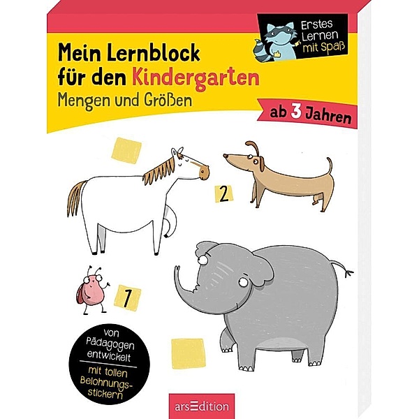 Mein Lernblock für den Kindergarten - Mengen und Grössen, Hannah Lang