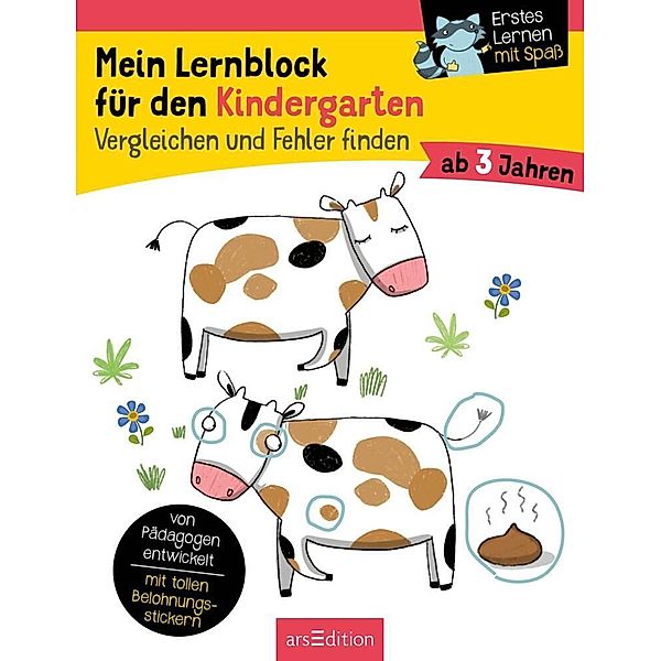 Mein Lernblock für den Kindergarten - Vergleichen und Fehler finden, Hannah Lang