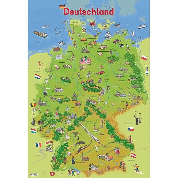 Mein Lernposter: Deutschland
