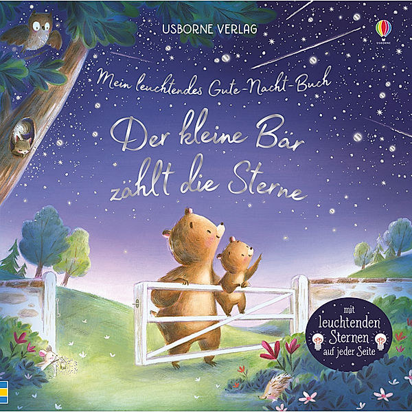 Mein leuchtendes Gute-Nacht-Buch: Der kleine Bär zählt die Sterne, Sam Taplin