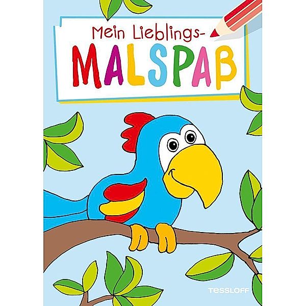 Mein Lieblingsmalspaß (Papagei)