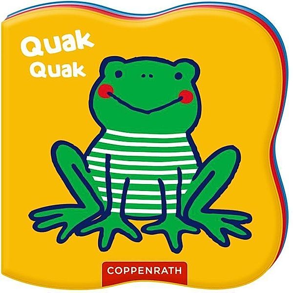 Mein liebstes Badebuch: Quak, quak macht der kleine Frosch, Badewannenbuch