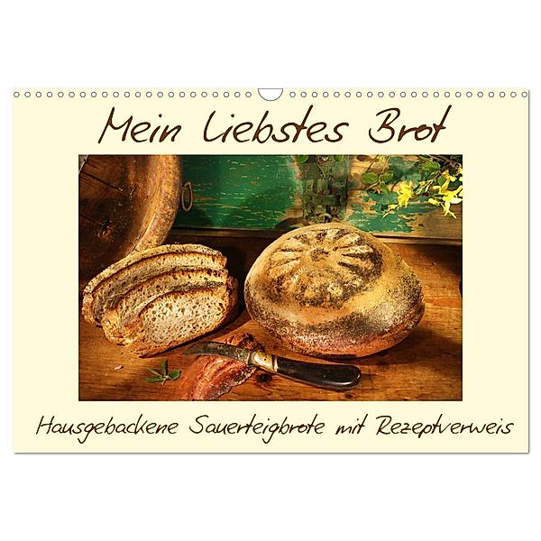 Mein liebstes Brot (Wandkalender 2024 DIN A3 quer), CALVENDO Monatskalender, Ola Feix