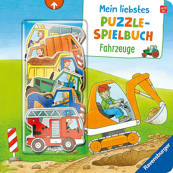 Mein liebstes Puzzle-Spielbuch: Fahrzeuge, Sabine Cuno